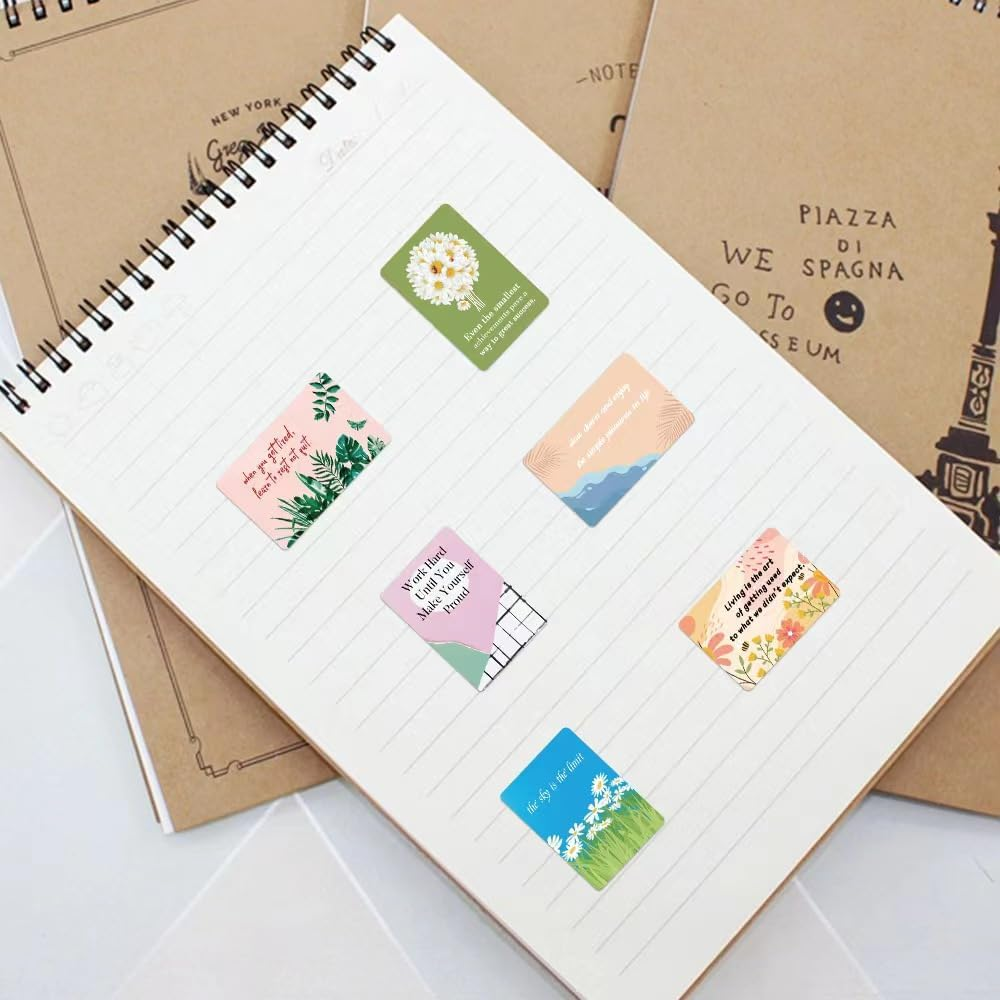 50 Pcs Encouragement Stickers Inspirational Affirmation Vinyl Decals Pack for Computer Ipad Water Bottle Luggage Refrigerator Skateboard Graffiti Decals for Reward Teachers Teens (Positive) - Biology image number 3