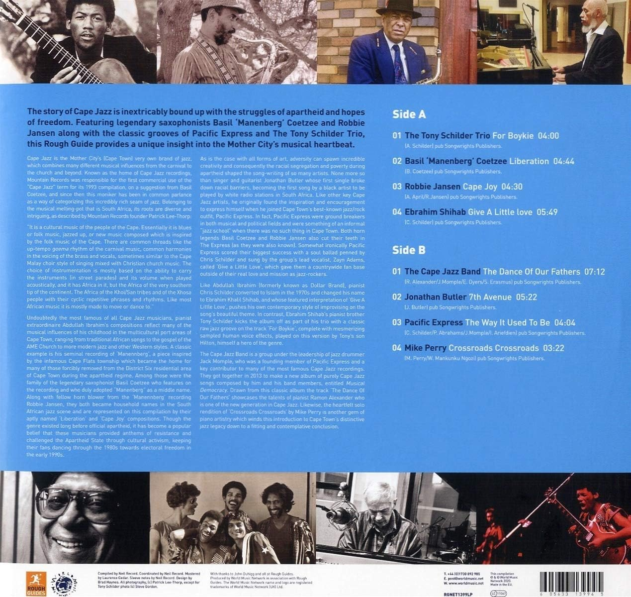 Rough Guide to Cape Jazz (LP) image number 1