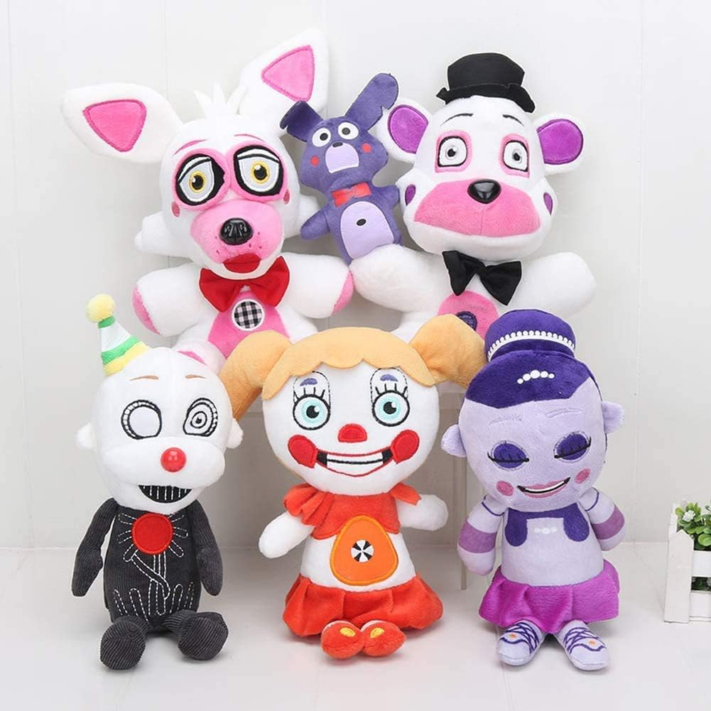 Five Nights Game Plush Sister Location Foxy Figures Plush FNAF Plushies Christmas New Year Birthday Gift
