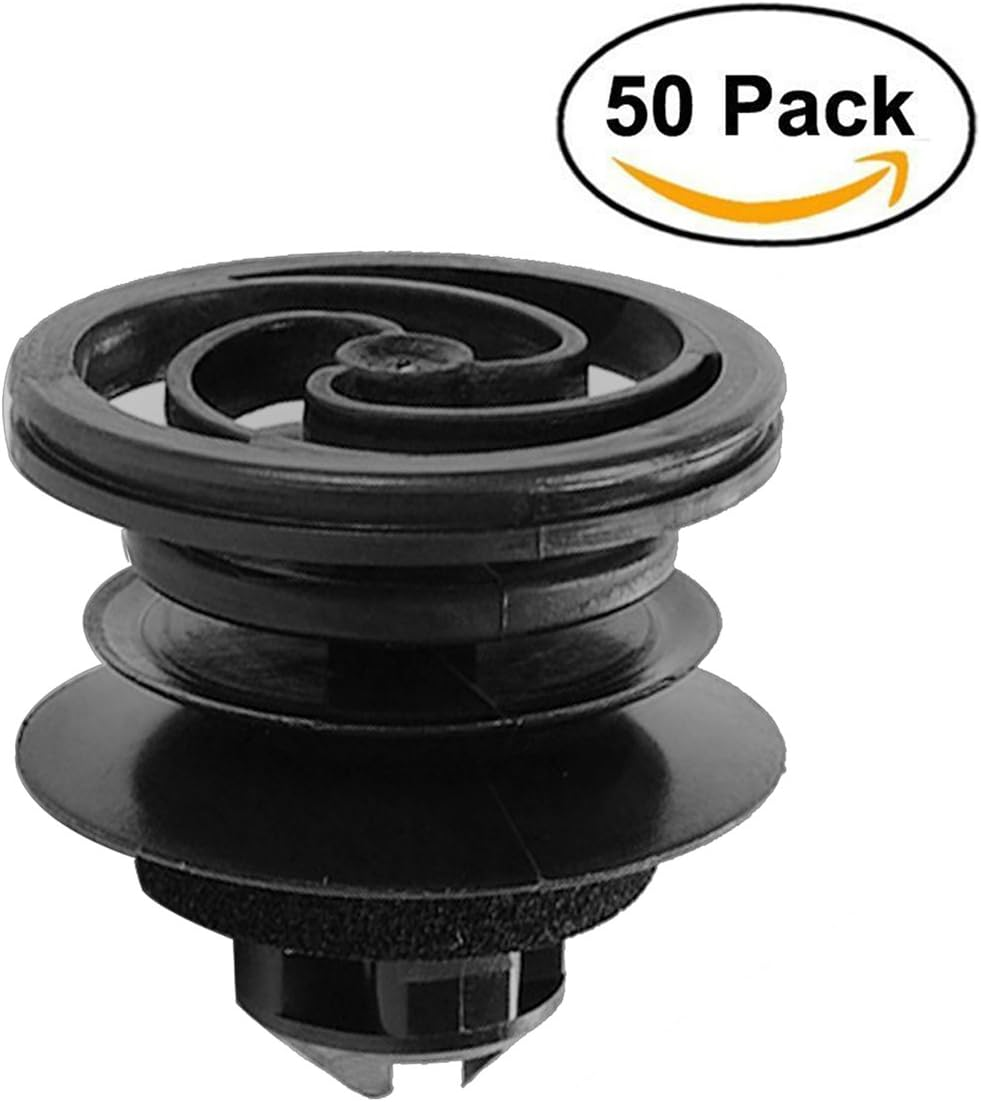 Lantee Car Clips for VW - 50 Pieces Door Trim Panel Retainer Clips for Volkwagen 3B0-868-243 image number 2