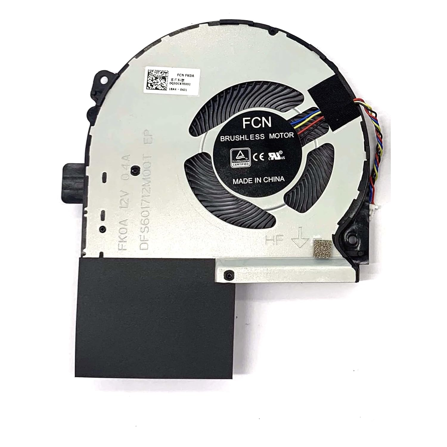 Bestparts Cpu+Gpu+Small Cooling Fan Replacement for ASUS ROG Strix GL703G GL703GS GL703GM GL703GS-DS74 GL703GM-DS74 GL703GM-NS73 Series P/N: DFS601712M00T FK0A DFS593512MN0T FK08 image number 4