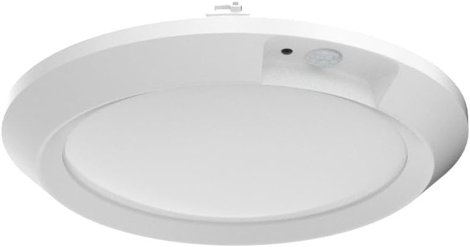 RAWNICE Motion Sensor Ceiling Light,Battery Operated Sensor Light Indoor,6.5'' Wireless LED Lights for Shed Loft Porch Toilet Garage Stair Hallway Cupboard Warm Light 210LM image number 3