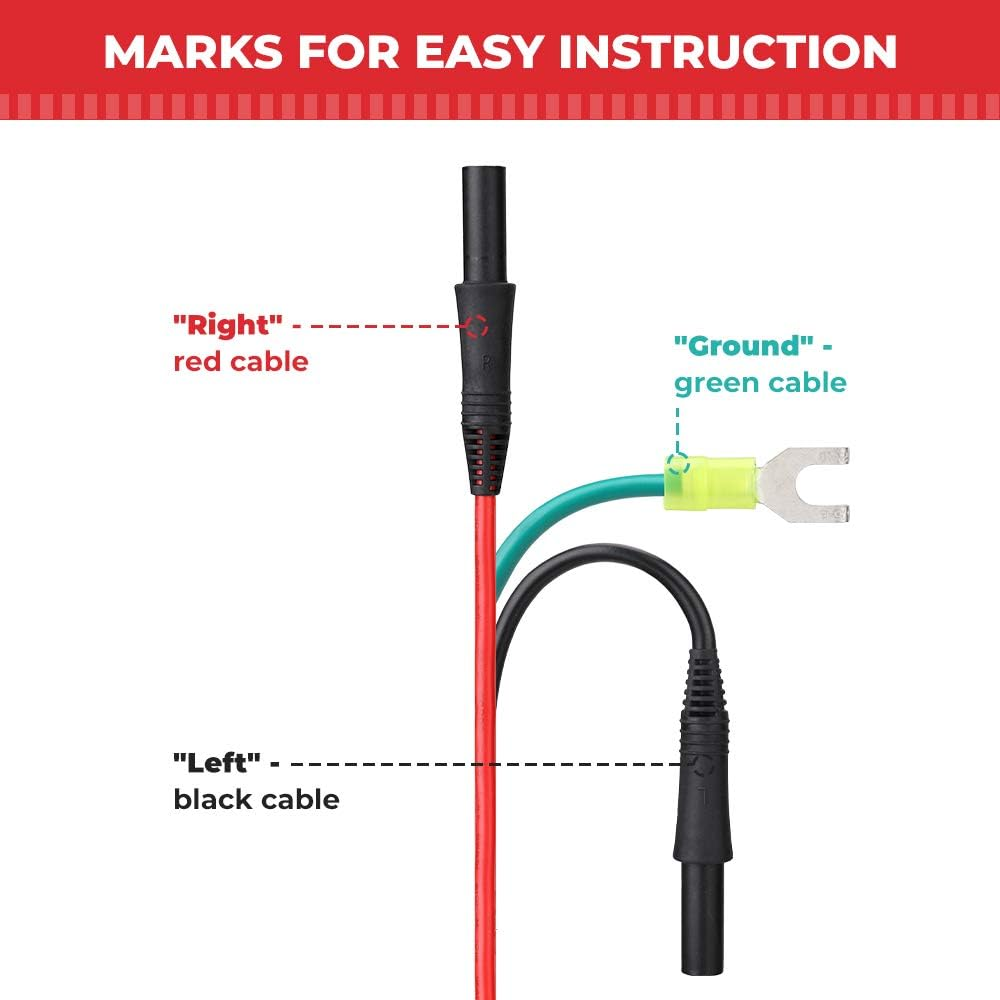 Bougerv Generator Parallel Cables for Honda Eu2200I EU 2200IC Companion Eu1000I EU3000 Handi Eu3000Is,Accessories Replacement for Honda 08E93-HPK123HI for Ipower SUA 2000 Iv Black image number 3