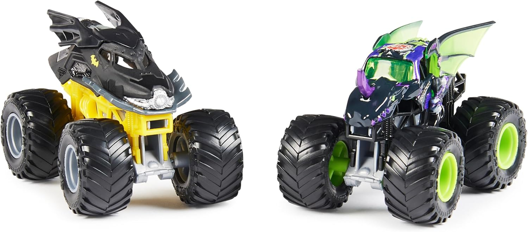 Monster Jam Dragonoid Vs Batman 2 Pack 1:64 Trucks image number 1