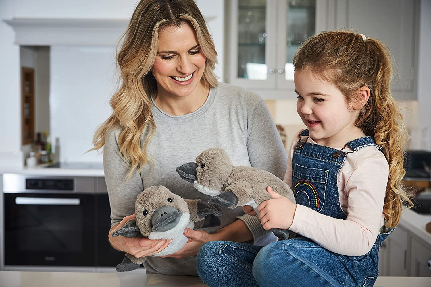 Warmies Microwavable Platypus Plush Heat Pad, Hot or Cold Cuddly Plush, Lightly Scented with French Lavender, Soft Microwave Heat Cushion image number 3