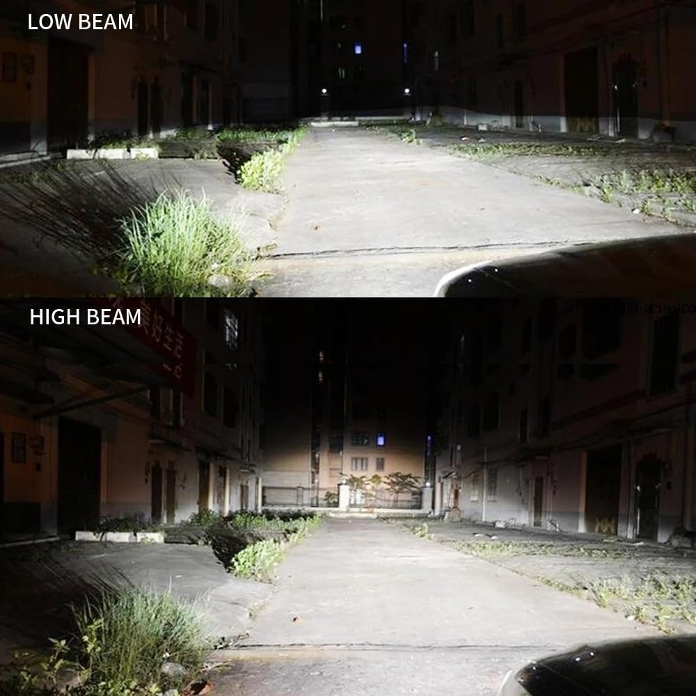 LEFAFA H7 LED Headlight Bulb, 16000LM 6000K High Low Beam Halogen Replacement LED Bulbs Cool White, H7 Car Fog Lights Cool Fan Fog Bulb, Plug and Play, Pack of 2 (H7) - H7 image number 3