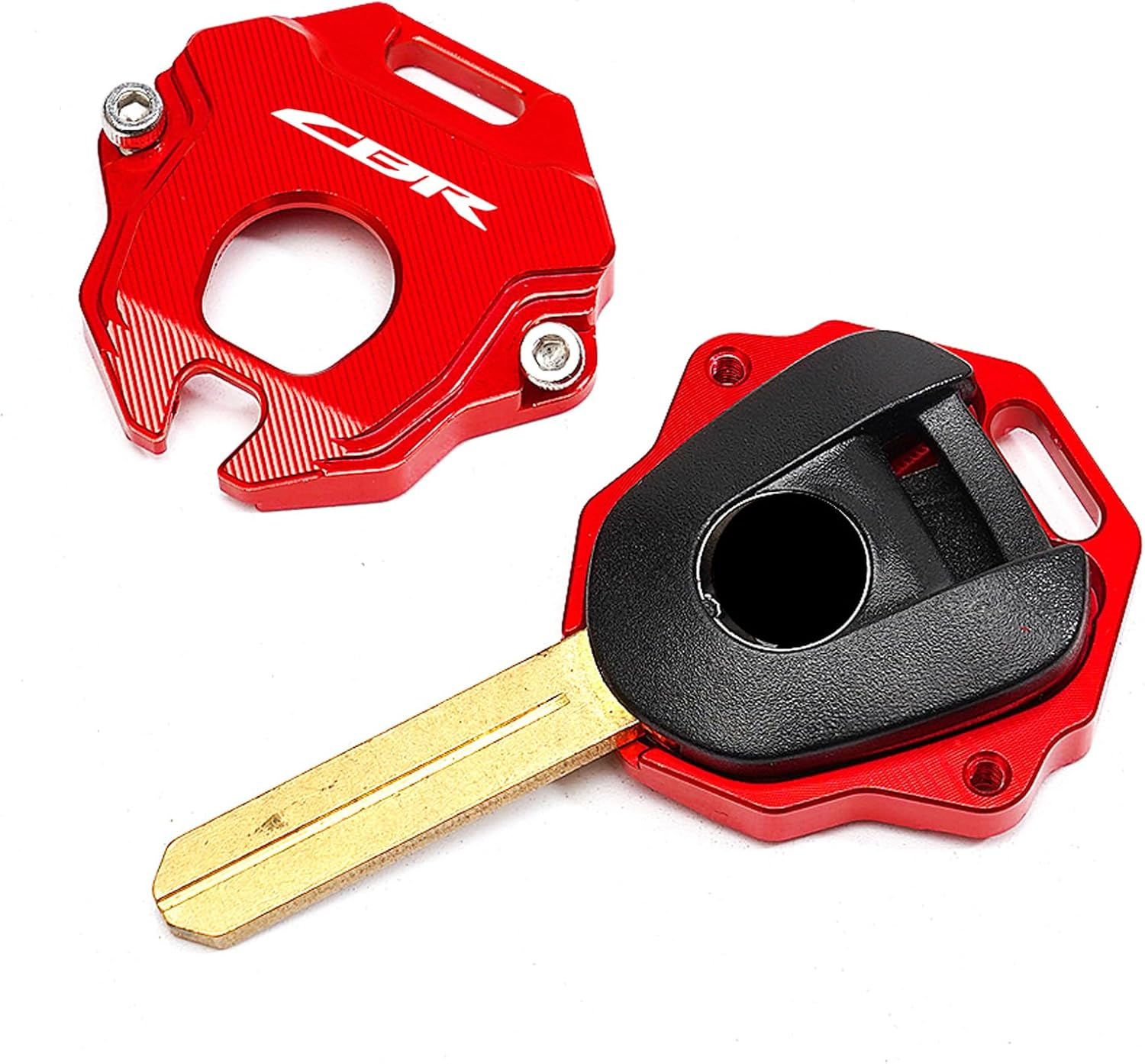 Fit for Honda CBR 600RR CBR1000RR CB500F 500X CB 650R CBR500R CBR250RR CB1100 CNC Motorcycle Key Case Cover Keyring image number 5