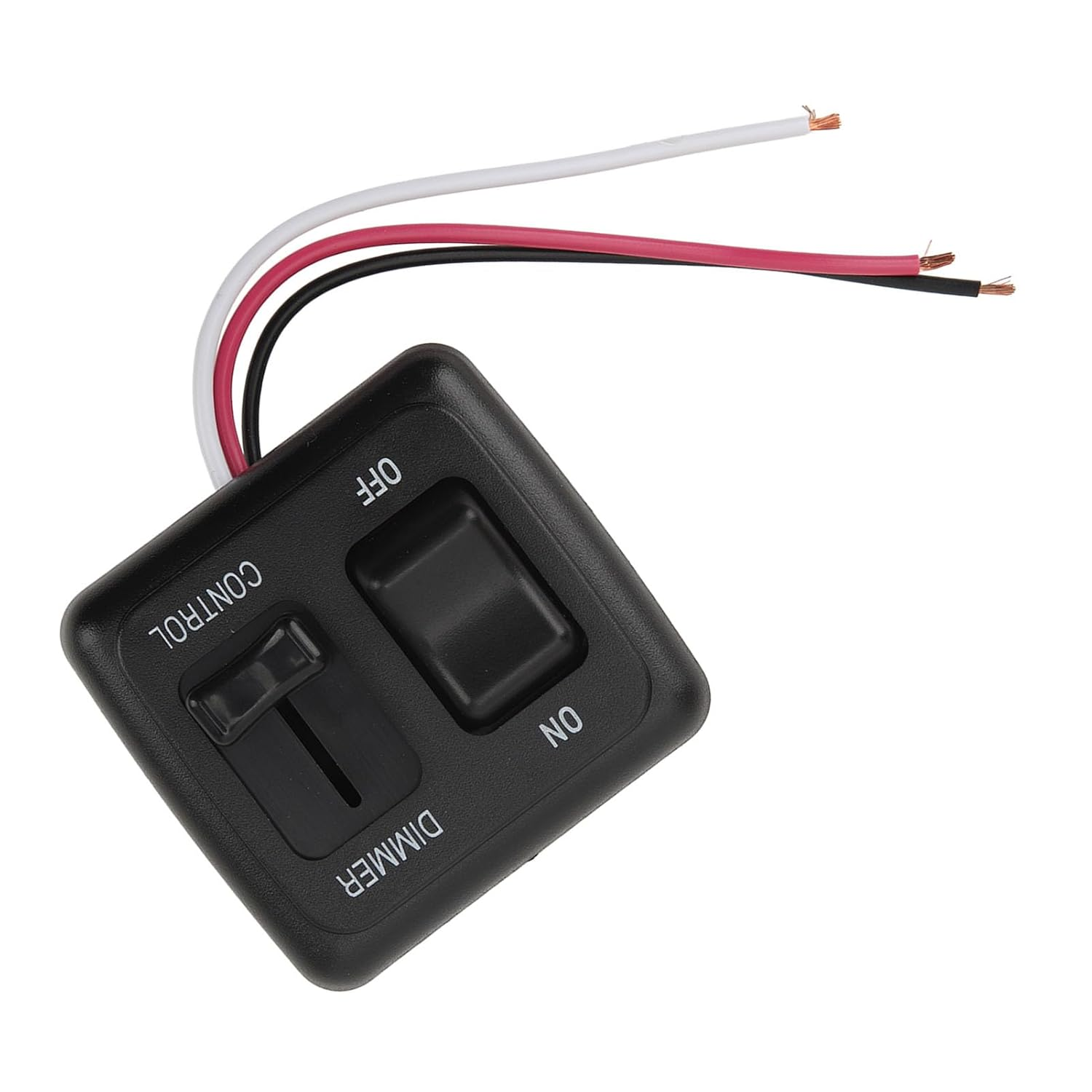 12 Volt DC Dimmer Switch, Black Toggle Dimmer Switch 9V DC to 16V DC for Trucks image number 5
