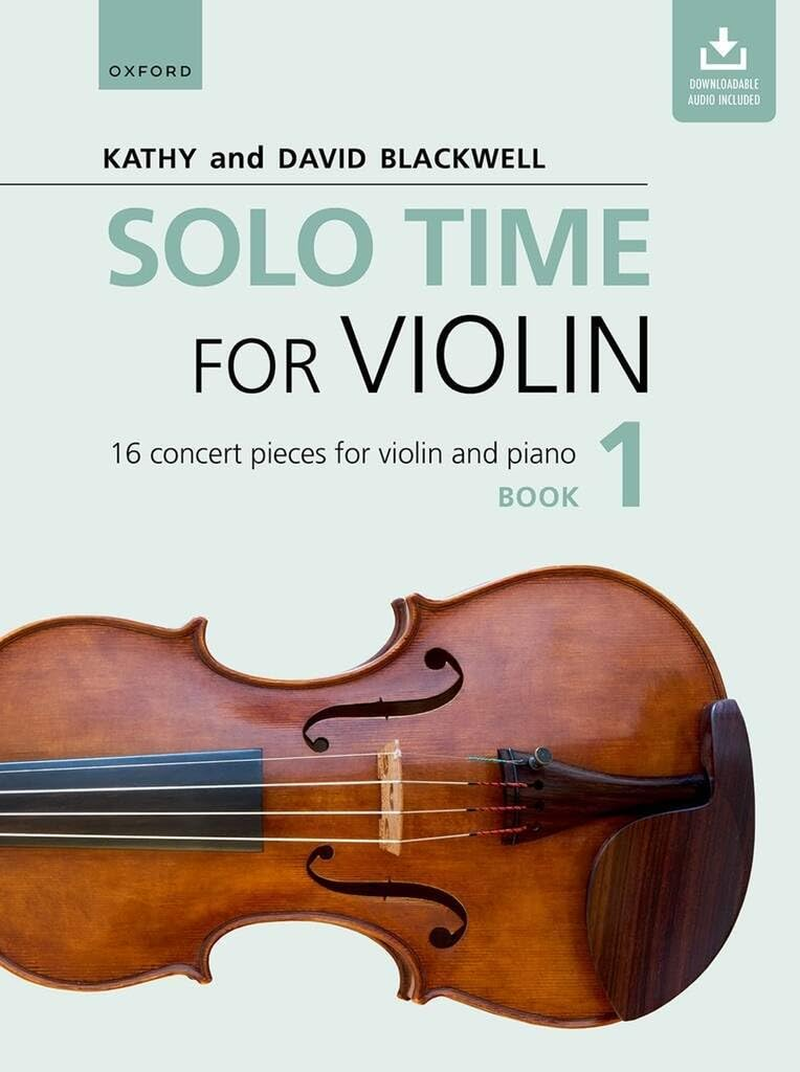 Solo Time for Violin Book 1 + CD: 16 Concert Pieces for Violin and Piano