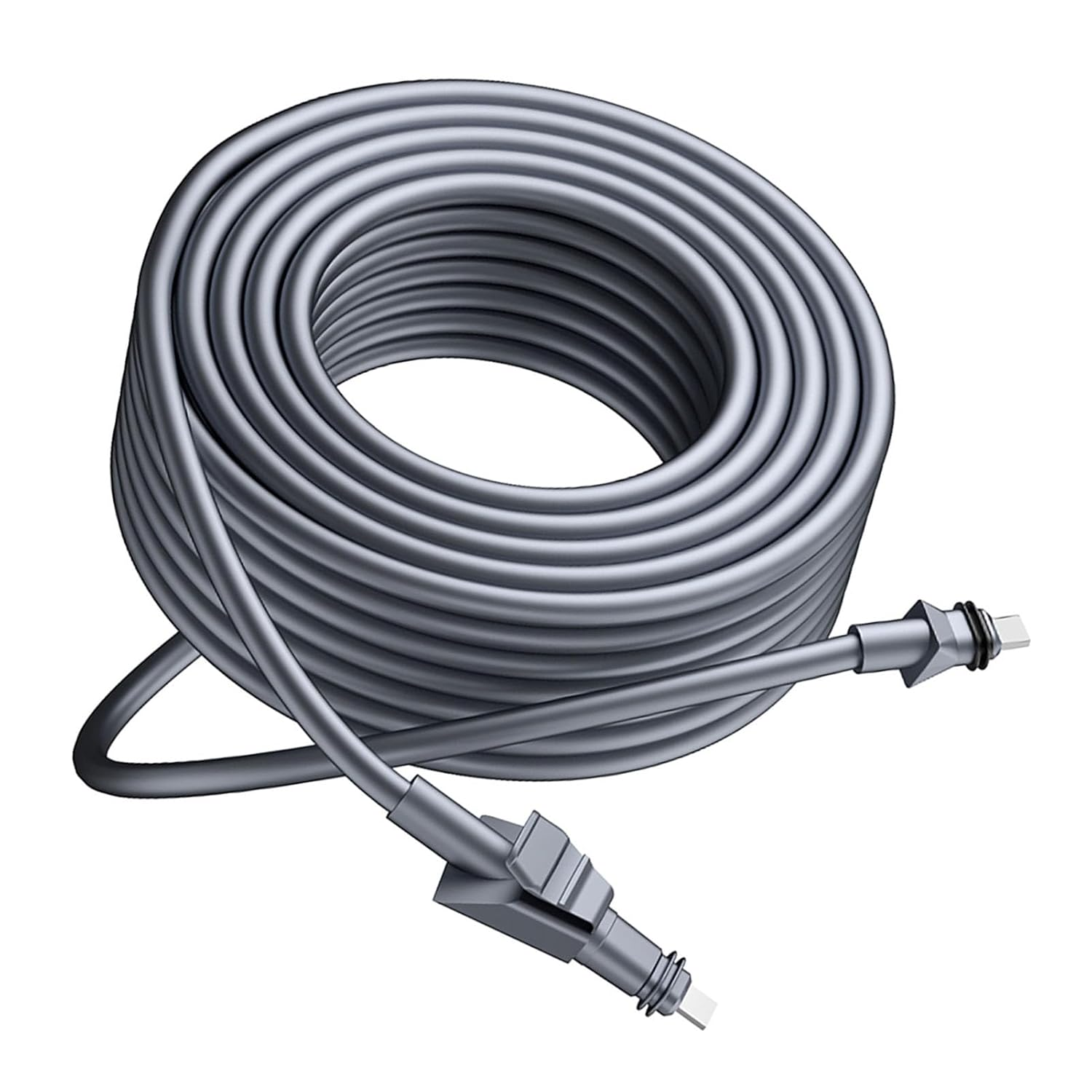For Flat High Performance Cable, 33FT Replacement Extension Cord for Starlink Flat High Performance Satellite, Plug and Play & POE Technology Fast Charging, Rubber and Copper, IP68