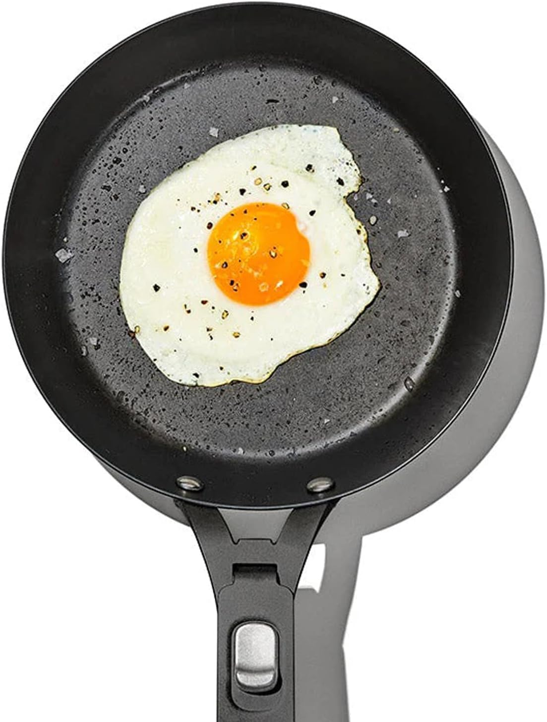 OXO Outdoor Carbon Steel Fry Pan Skillet with Removable Handle, 20 Cm / 8 Inch image number 2