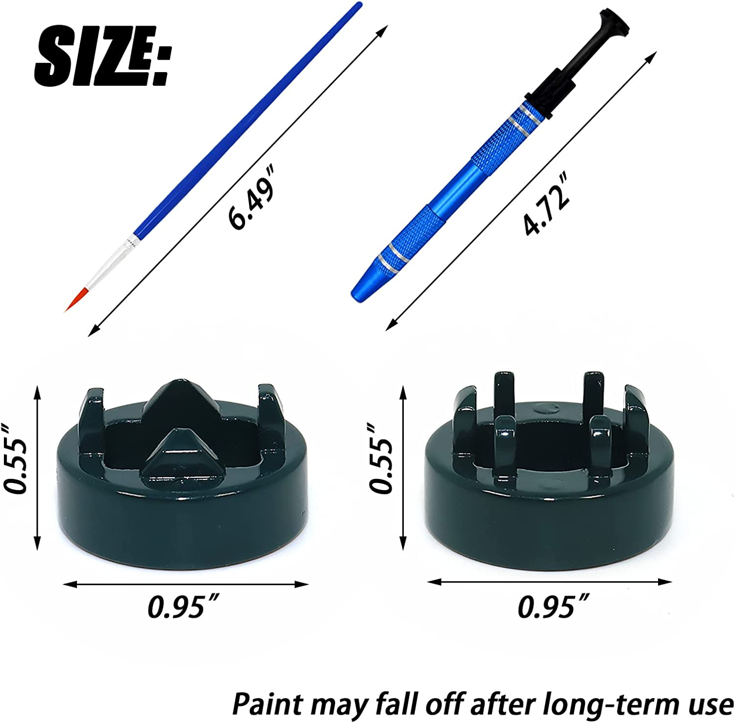 Metal Switch Opener for Kailh & MX Switches, 5 PCS Keyboard Lube Kits with Stem Holder Switch Lubrication Pen Mechanical Keyboard Lube Station Set, Keyboard Customization Lube Accessories image number 1