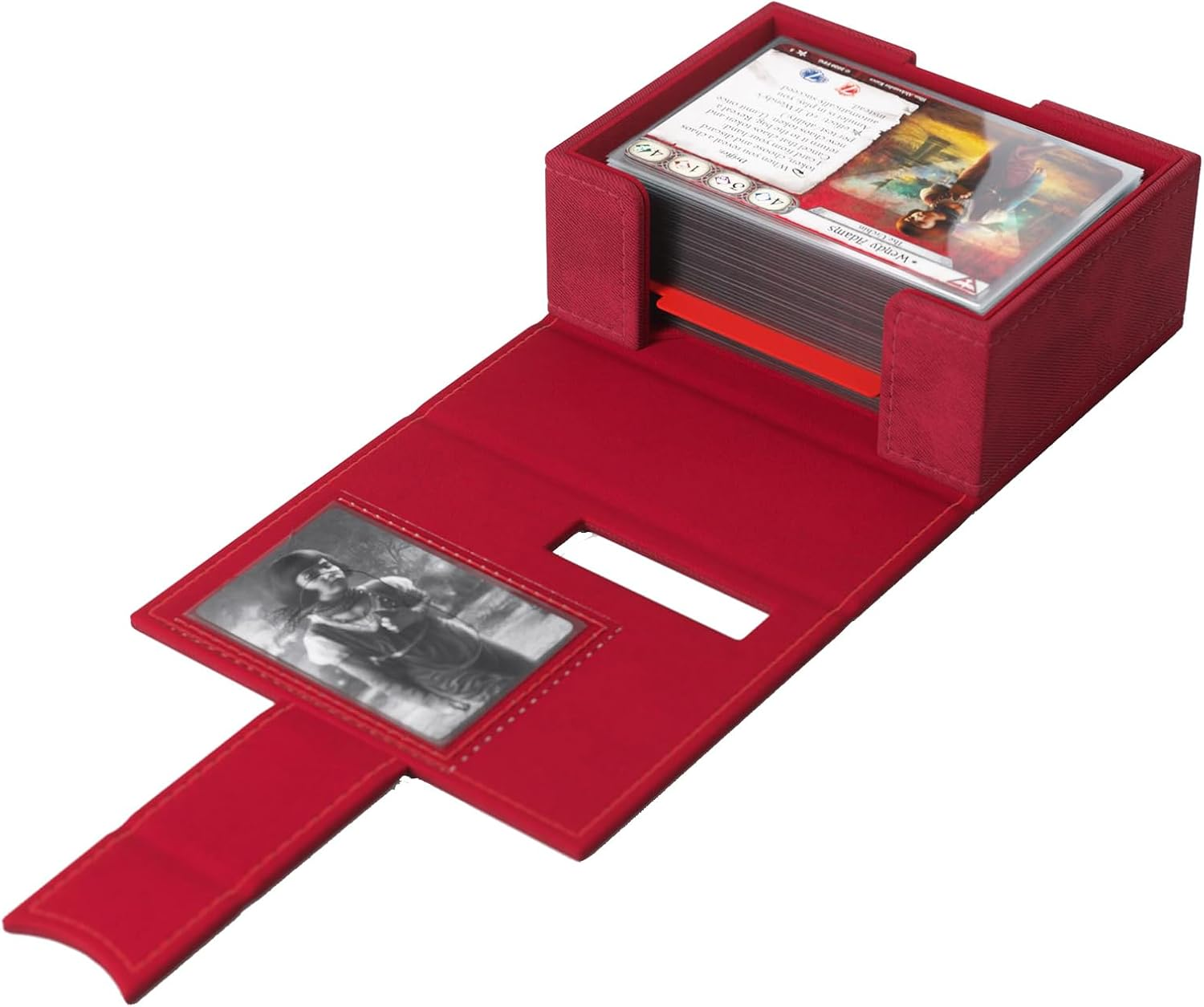 Gamegenic | Arkham Horror Investigator Deck Tome Survivor Red image number 5