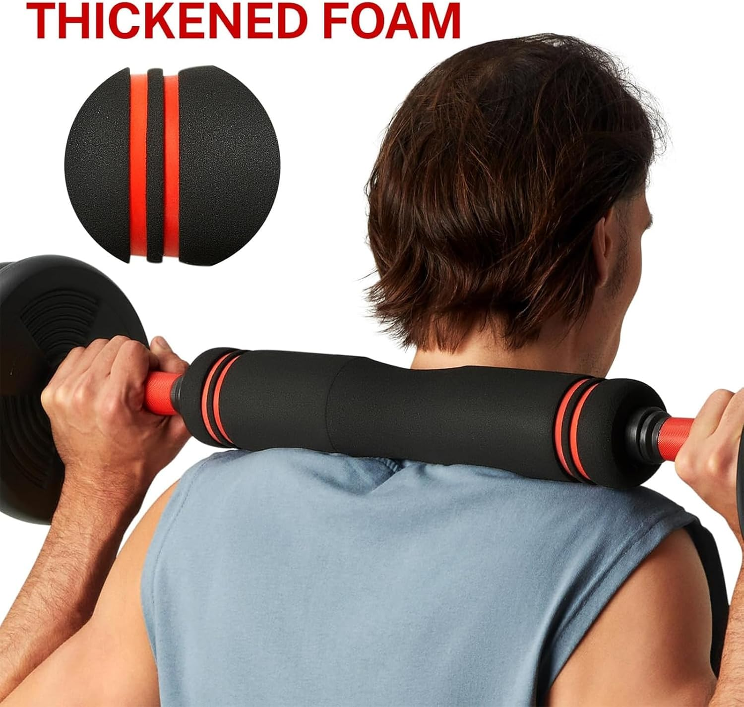 LI FITNESS 4-IN-1 10KG/15KG/20KG Weights Adjustable Dumbbells Set, Work as Dumbbell/Barbell/Kettlebell/Push up Stand, Home Gym Weights Strength Training image number 1