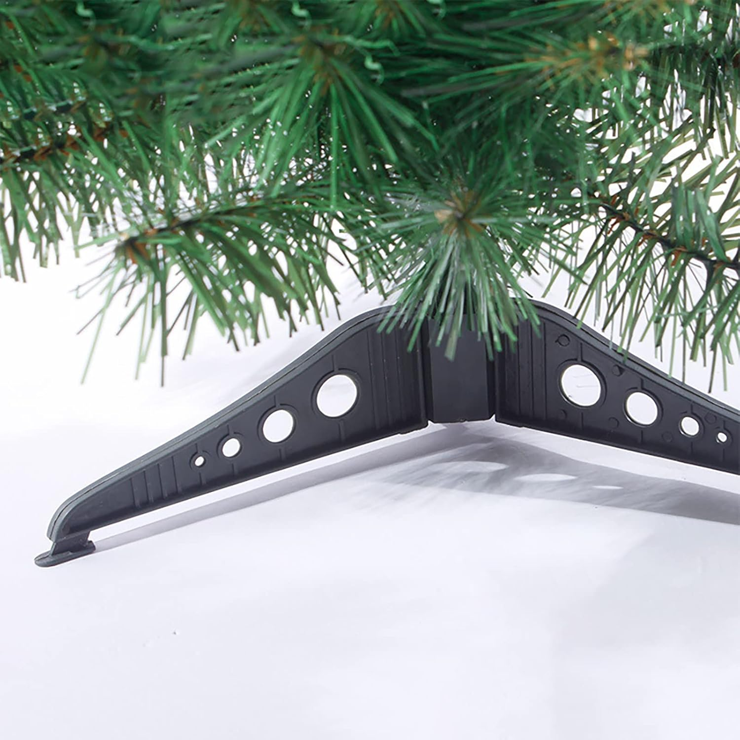 18 Inch Mini Christmas Tree, Desktop Artificial Small Christmas Tree, Table Slim Pencil Skinny Fake Christmas Tree for Office Christmas Decorations image number 1