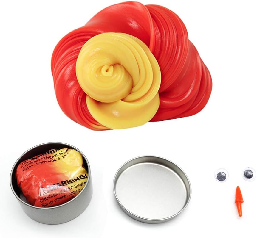 Magic Heat Reactive Color Changing Putty Slime - Soft, Stress Relieving Fun for Teens & Adults (Purple >>> Blue)