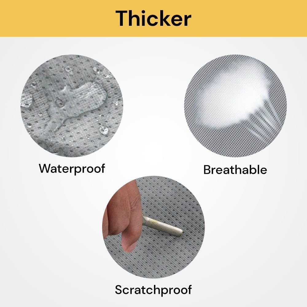 EZONEDEAL Travel Trailer Heavy Duty RV Caravan Cover 20"-22' Waterproof Windproof Uv-Resistant Camper Cover,Camping,Trailer Camper Cover, Travel Cover with Storage Bag for Hiking Garden Accessory image number 6