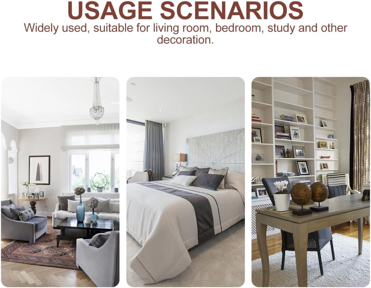 Happyyami Hanging Planter Hooks 9 Inch Plastic Wall-Mounted Flower Plant Holders with Anti-Rust Design for Indoor Outdoor Garden Balcony Desk Decoration image number 6