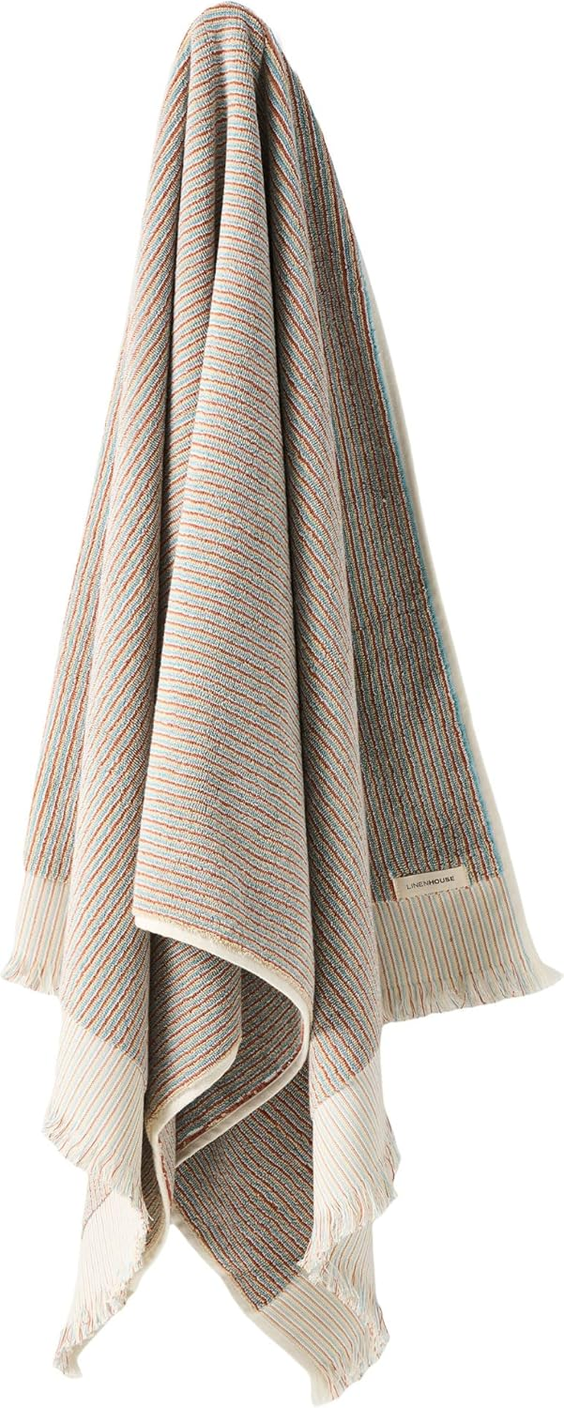 Linen House Alara 580 GSM Face Washer, Rust, 33 Cm X 33 Cm Size