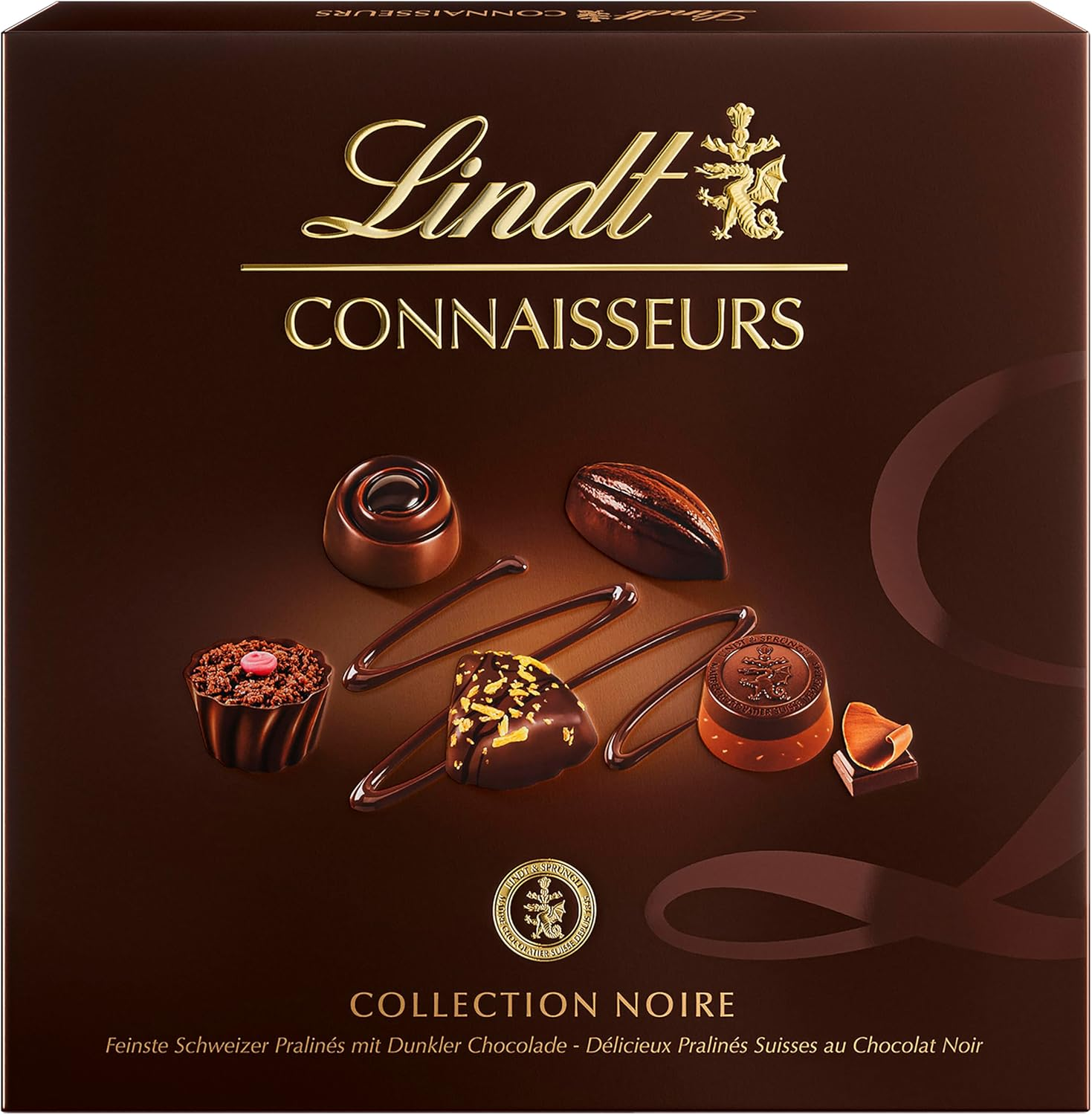 Lindt CONNAISSEURS Dark 140G image number 5
