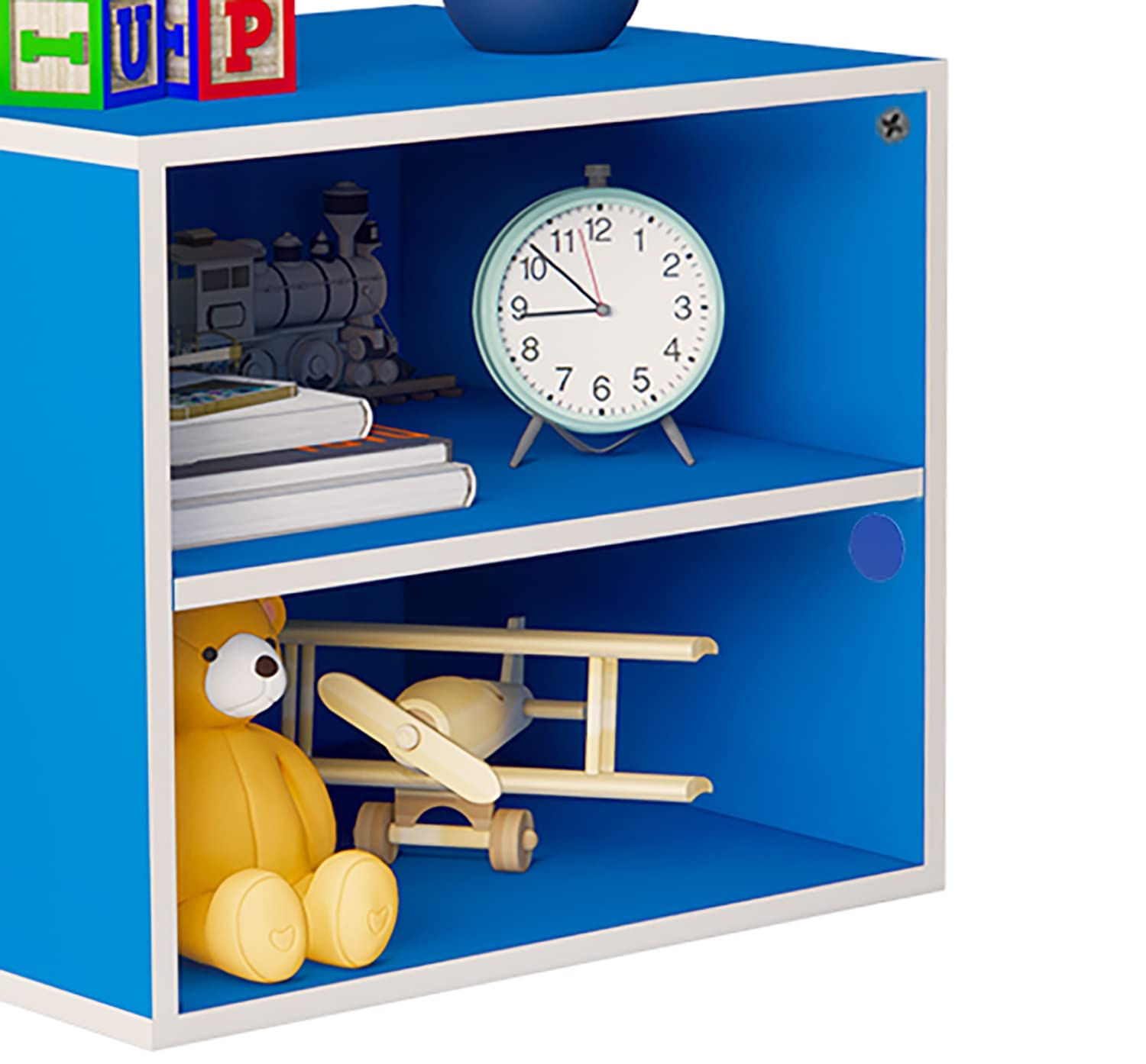 Mini Skater 1 Sheet/54Pcs 0.83Inch Self-Adhesive Screw Cap Stickers, PVC Screw Cover Caps, Dust-Proof Screw Hole Cover Stickers, for Wall, Wooden Furniture Cabinet, Desk Screws (Dark Blue) - Grey image number 5