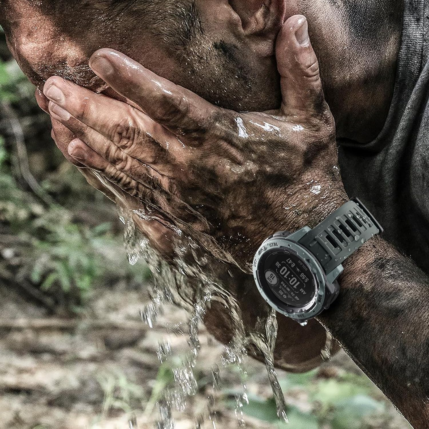 Ouwegaga Compatible with Garmin Instinct Watch Bands, 22Mm Soft Silicone Sport Wristband Replacement for Garmin Instinct/Instinct 2/Instinct Esports/Solar/Tide/Tactical Smartwatch, Multi Colors