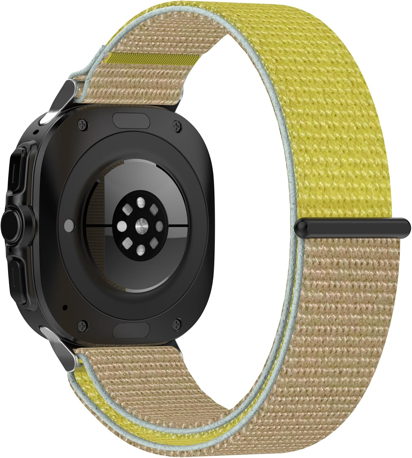 Vevexiao No Gap Nylon Strap Compatible with Samsung Galaxy Watch 7 Ultra Band, Woven Nylon Sport Replacement Bands for Galaxy Watch 7 Ultra 47Mm Women Men Wristband image number 1