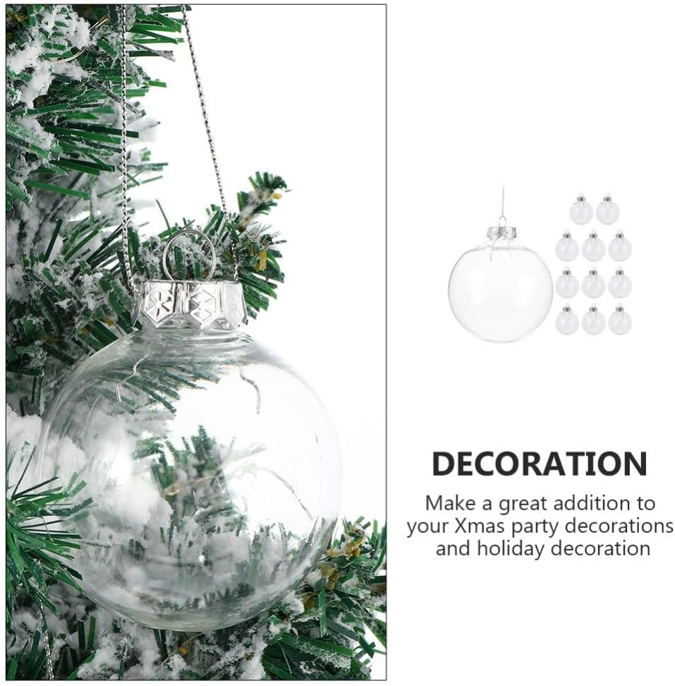 Cabilock 12Pcs Christmas Tree Ornaments Xmas Ornaments for Holiday Decoration for Trees Parties and Year Display image number 6