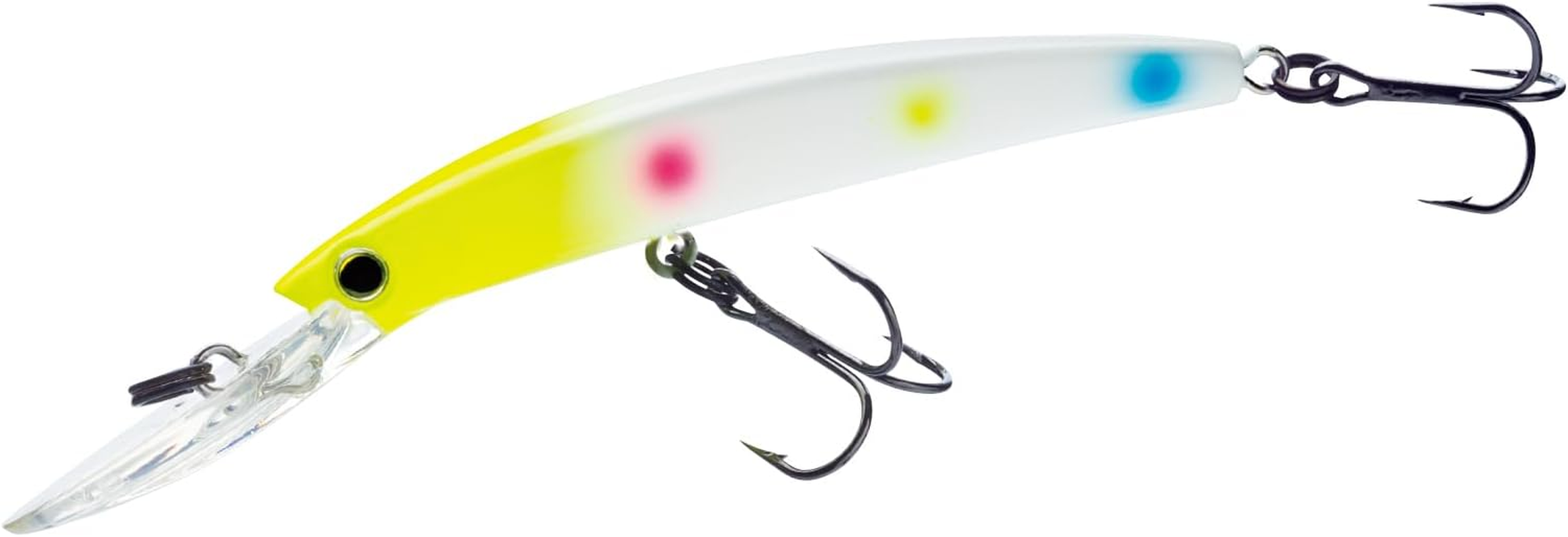 Yo-Zuri Crystal Minnow Deep Diver Walleye (F) 110Mm 4-3/8" Wonderbread Floating Deep Diver Lure image number 3