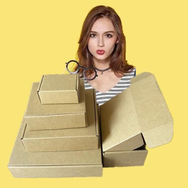 Brown Mailing Box Shipping Carton A4 A5 Small Medium Large Cardboard Mailer - Easy-Fold Diecut Cardboard Mailers image number 3