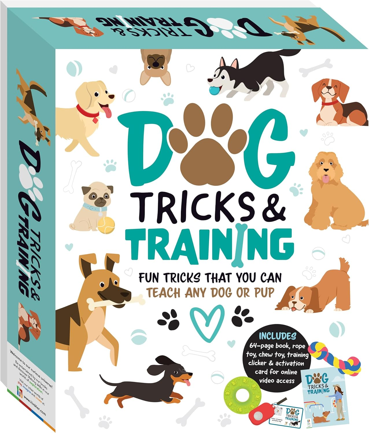 Dog Tricks and Training Kit - Teach Your Dog New Tricks with Step-By-Step Instructions &ndash; Includes Training Clicker, Toys, and Video Access image number 6