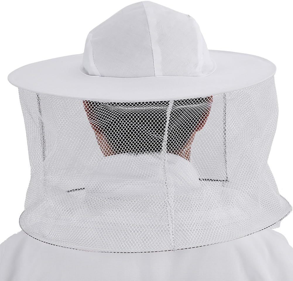 Bee Suit, Beekeeper Suit Hat, Bee Keeping Full Body, Professional Beekeeping Protective Equipment, with Veil and Pants Total Protection for Backy Ard Beginner(L) image number 3