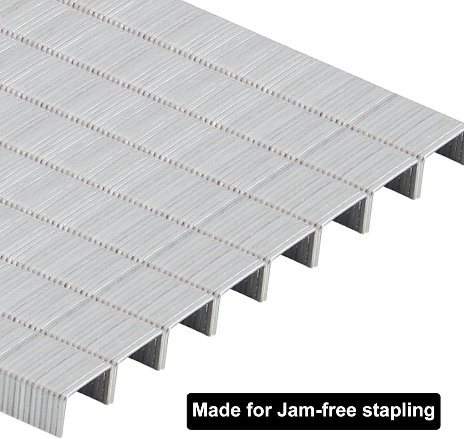 Replacement Staples Tapener Parts 1/4 Inch Length 210 per Strip 26/6 Standard Staples for Staplers, 10,000 General Purpose Staples image number 3