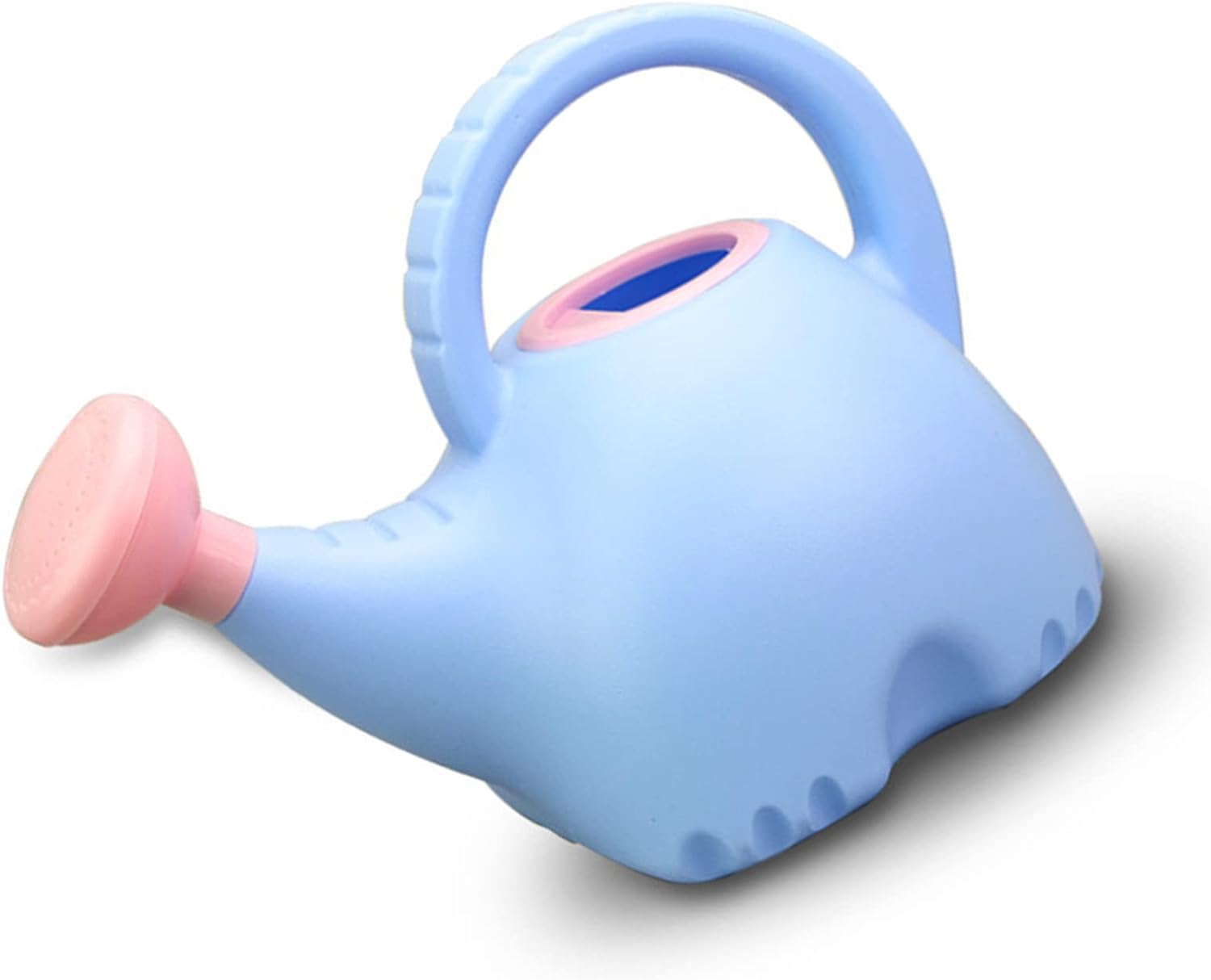 Watering Can, Children Watering Can Gardening Toy 1.5L Elephant Shape Plastic Cute for Home (Blue) image number 4