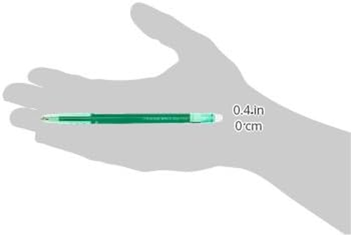 Pilot Frixion Ball Slim 038 Ballpoint Pen, Green (LFBS-18UFG) image number 6