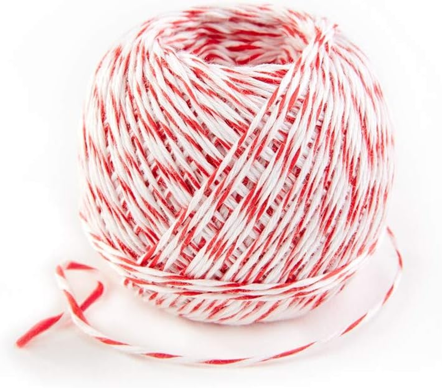 GEFU Filio Twine Butcher'S Twine, Red/White (GF11020)