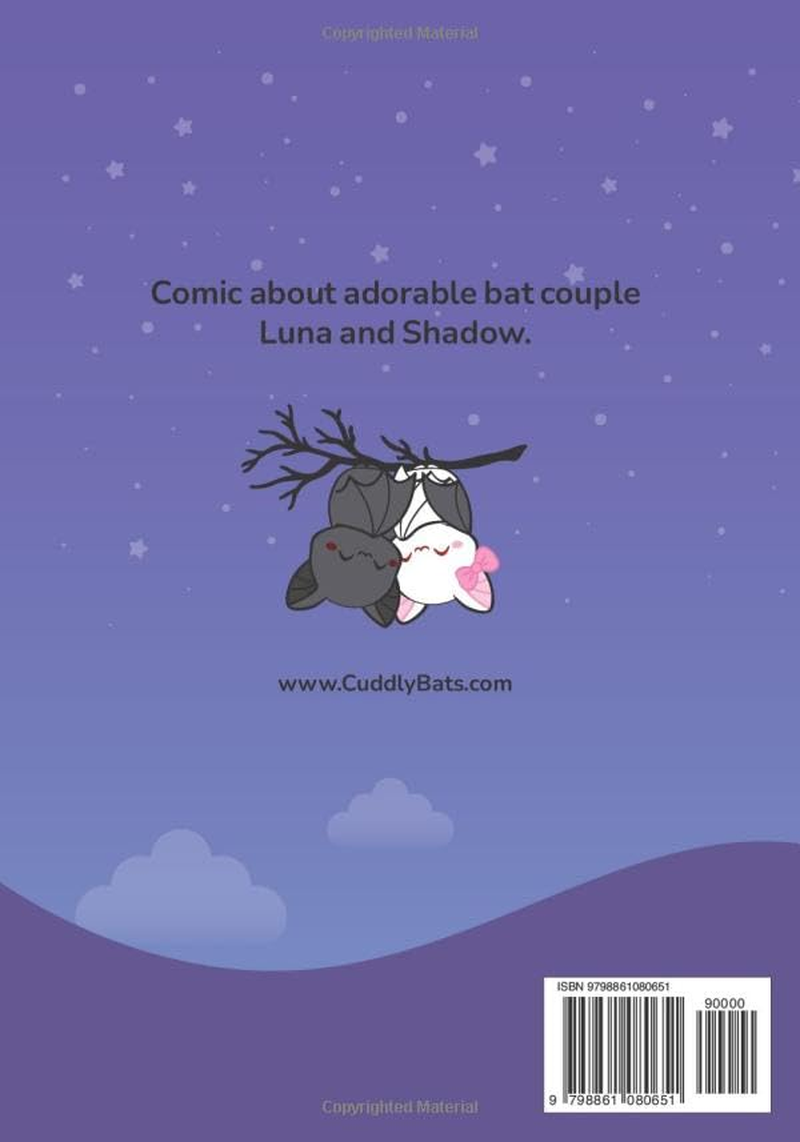 Cuddly Bats, Book 2: Collection of Comics about Adorable Bat Couple Luna and Shadow. image number 1