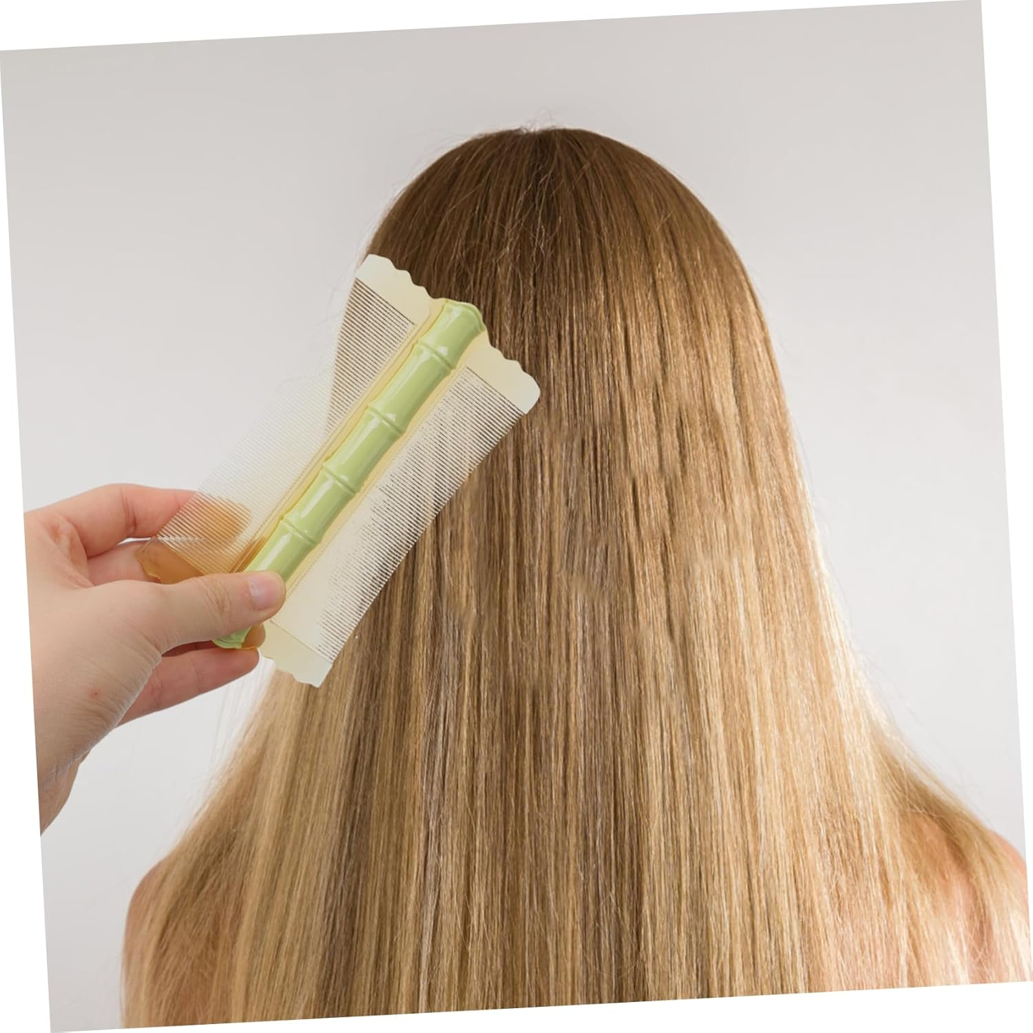 10Pcs Plastic Grate Comb Fine Tooth Comb Double Sided Hair Scalp Massager Portable Hair for Adults image number 5