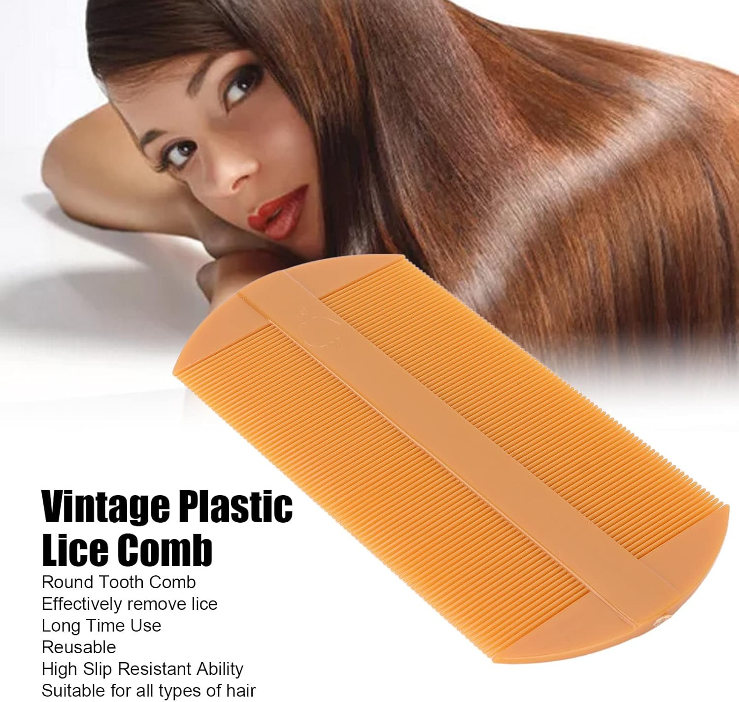 Head Licking Comb, Universal Styling Comb, Anti-Static Heat-Resistant Comb, Fine-Tooth Hair Comb, Plastic, Remove Lice, Lice Eggs, Dandruff, Universal for Unisex and for Cats Dogs10Pcs