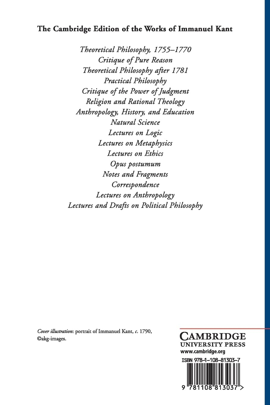 Kant: Lectures and Drafts on Political Philosophy