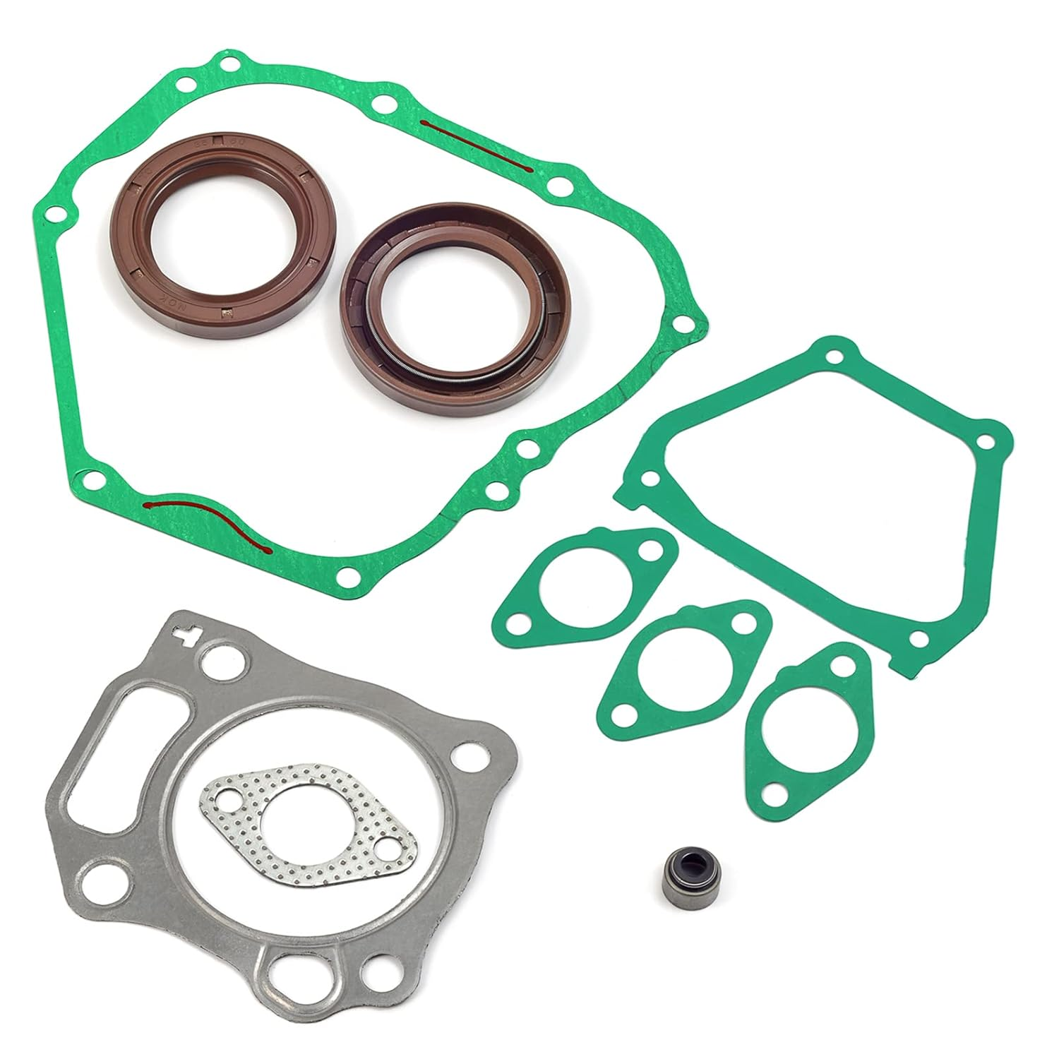 375Cc Engine Gasket Kit & Seals Compatible with Yamaha Gas Golf Cart G21 G22 G23 G27 G28 2001-2009 Pro Hauler 700 1000 YXP700 YXP1000 2004-2006 YDR-A YTF-1 YTF-1A DR2A 2007-2025 JN6-13567-00-00 image number 3