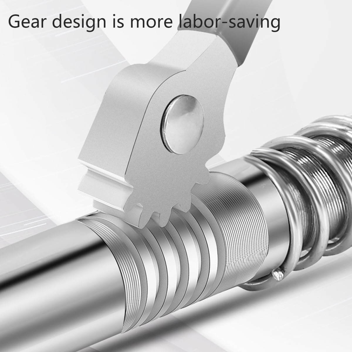 AIMALL Heavy-Duty Quick Release Grease Gun Coupler - NPTI/8 Compatibility, 10000 PSI Maximum Pressure, Metal Build for Durability image number 2