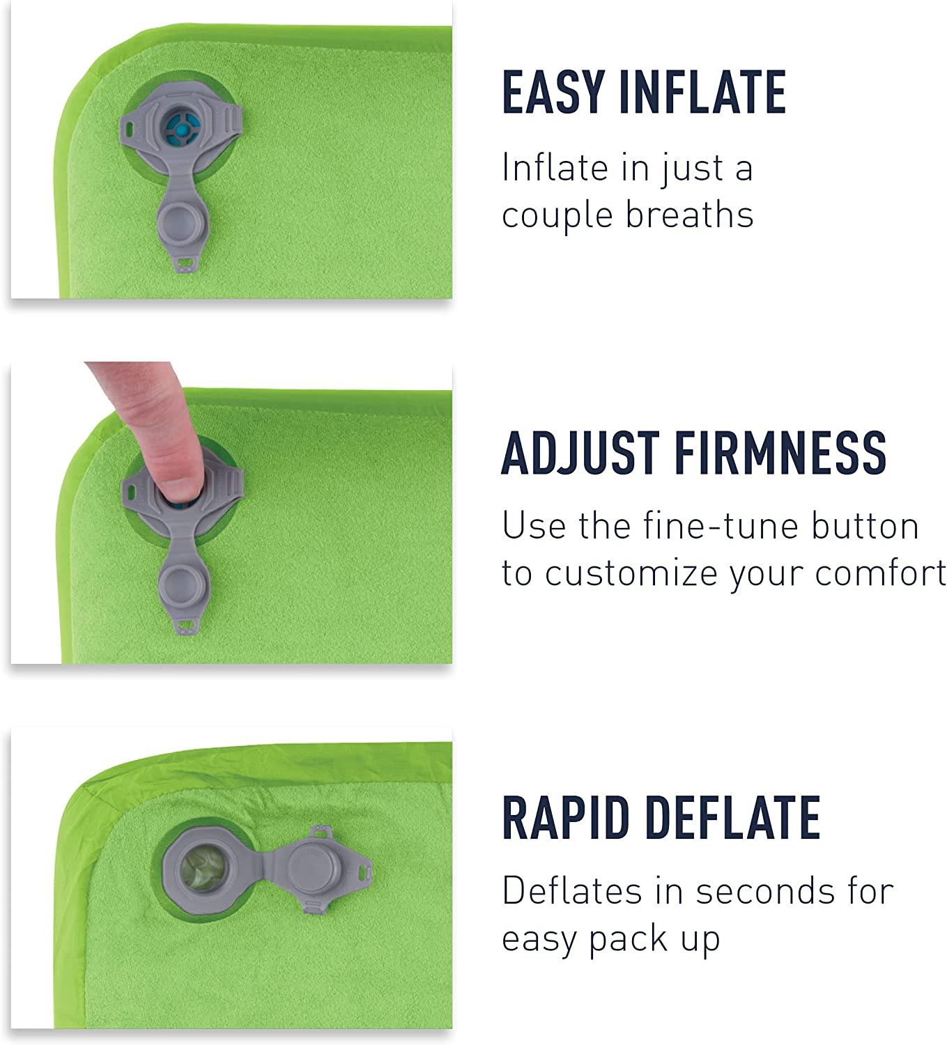 Sea to Summit Aeros down Pillow, Grey, Large image number 1