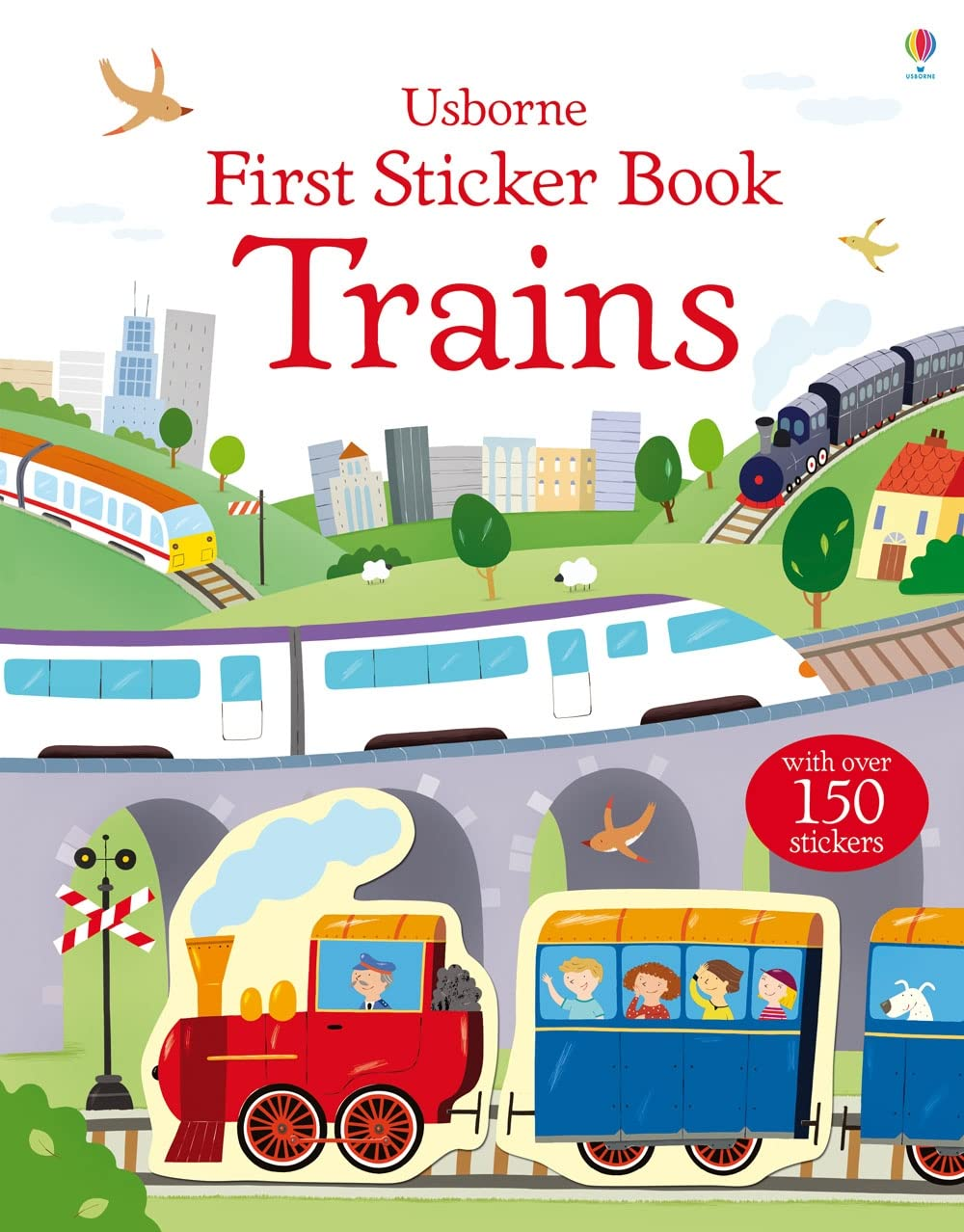 First Sticker Book Trains image number 2