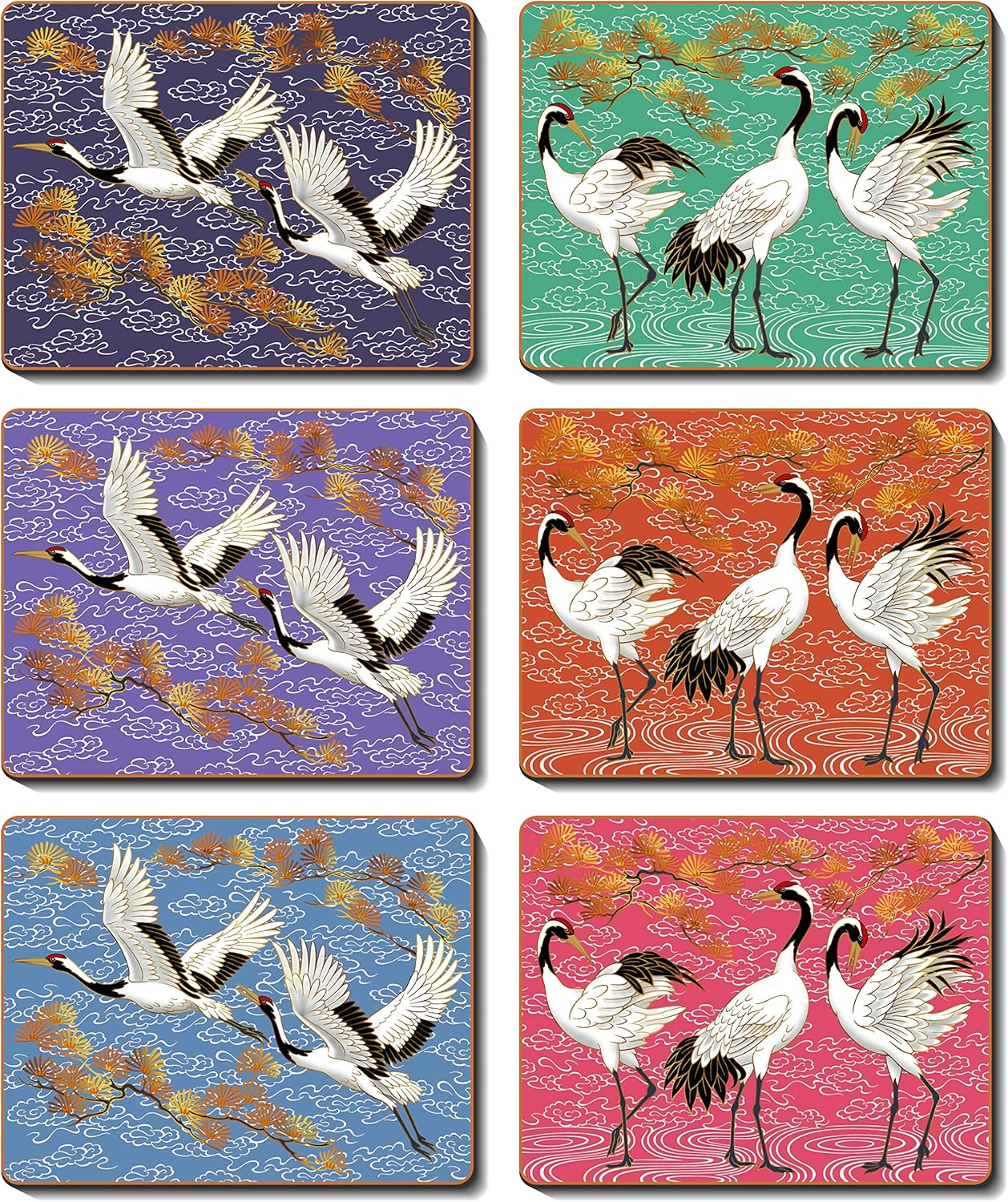 Cinnamon Cranes Placemats