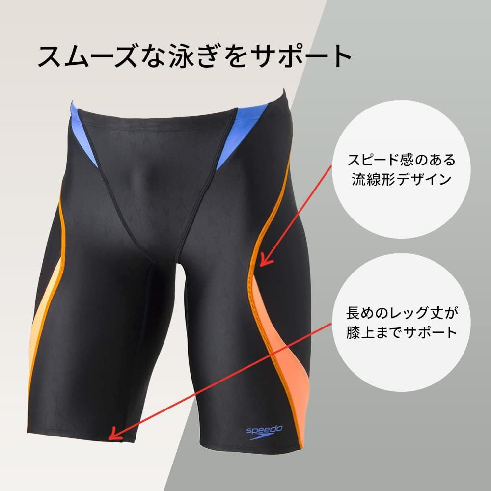 Speedo(スピード) 競泳水着 Flex &Sigma;II Jammer メンズ FINA承認 SC61909F image number 3