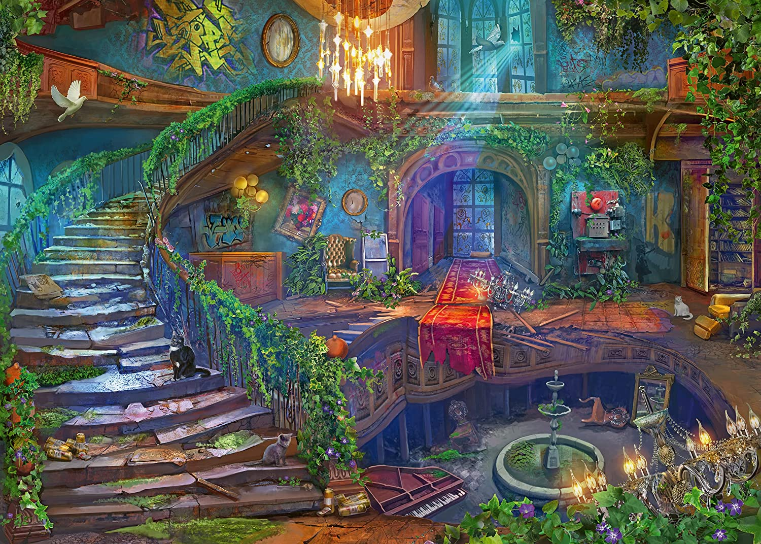 Ravensburger Best of British No.20 - the Cruise Ship, 1000Pc Jigsaw Puzzle image number 5