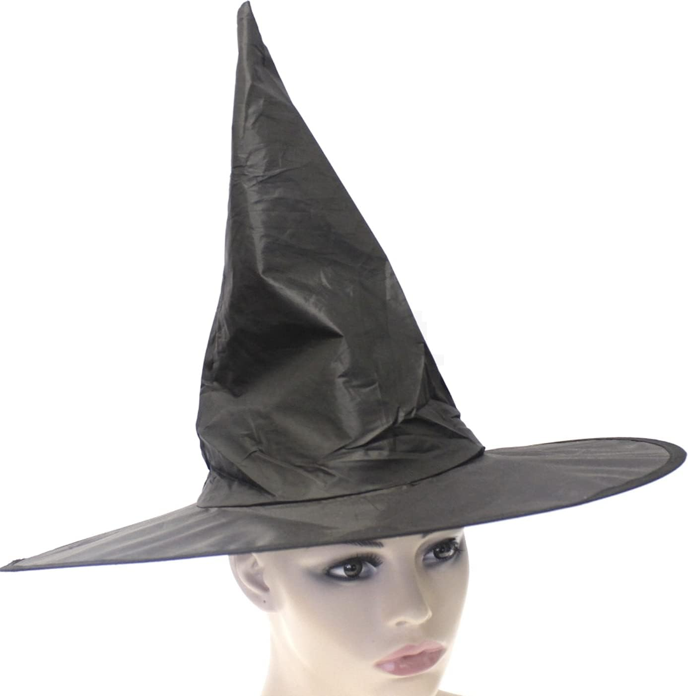 Women'S Halloween Costume Witch Hat, Black image number 2