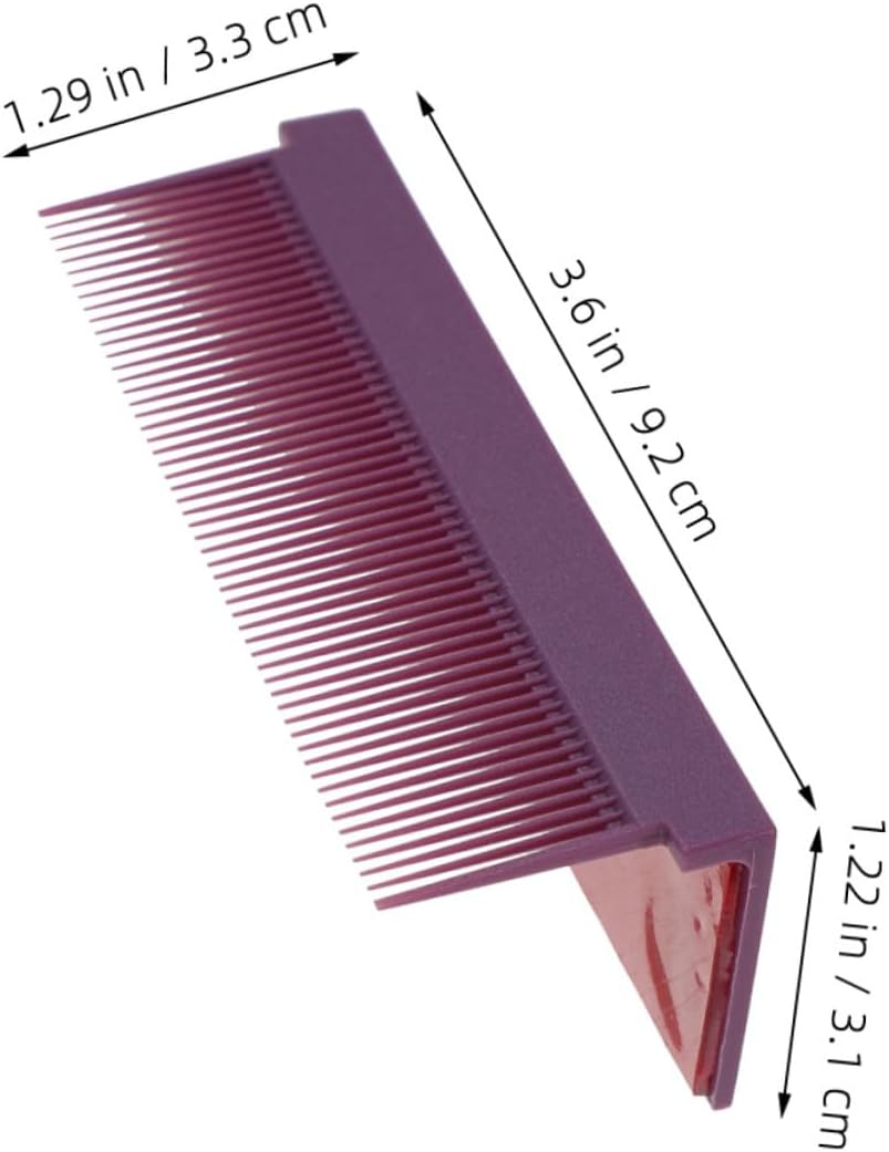 Detachable Hair Straightening Comb 2Pcs Lightweight Compact Hair Styling Tool for Home and Barber Use Iron Attachment image number 6