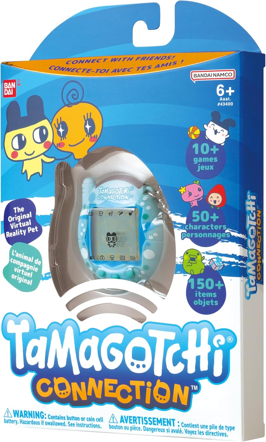 TAMAGOTCHI Connection Bubbles - Blue  Pink Graffiti image number 2